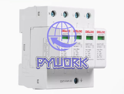 1Pcs DELIXI Surge protector DZ47Y-65KA 4P free shipping