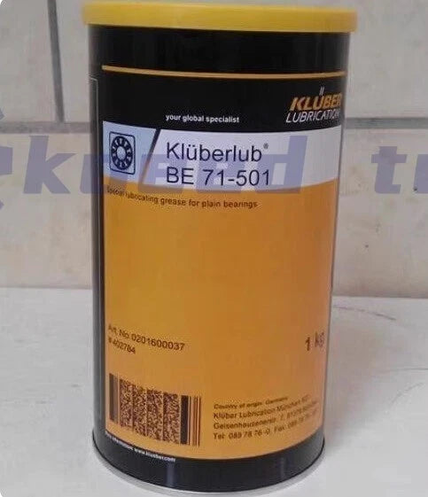 KLUBER Lubrication Kluberlub BE 71-501 1kg (35.3 oz) free shipping.~