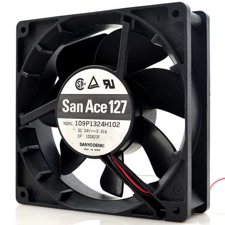 1pcs Sanyo 109P1324H102 24V 0.41A 12038 12CM cooling fan
