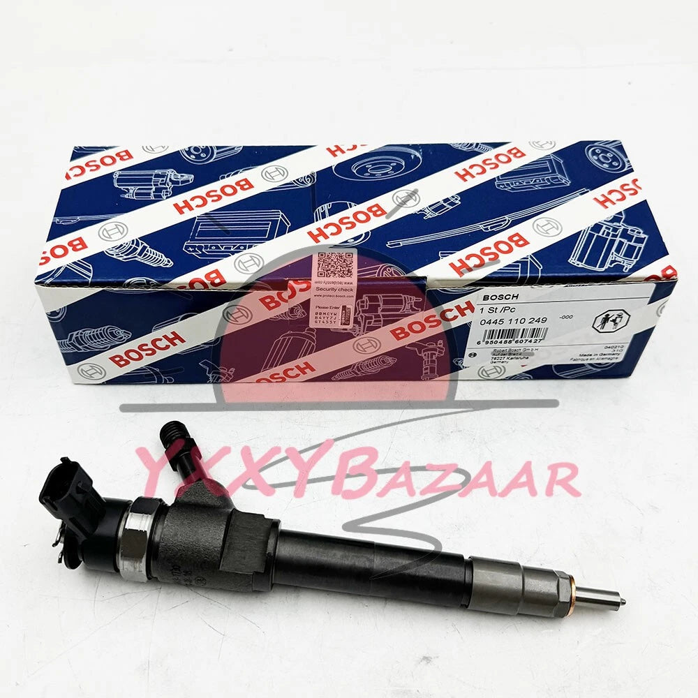 1x Fuel Injectors 0445110249 For Bosch 2006-2012 Ford Ranger 3.0L Engine Diesel