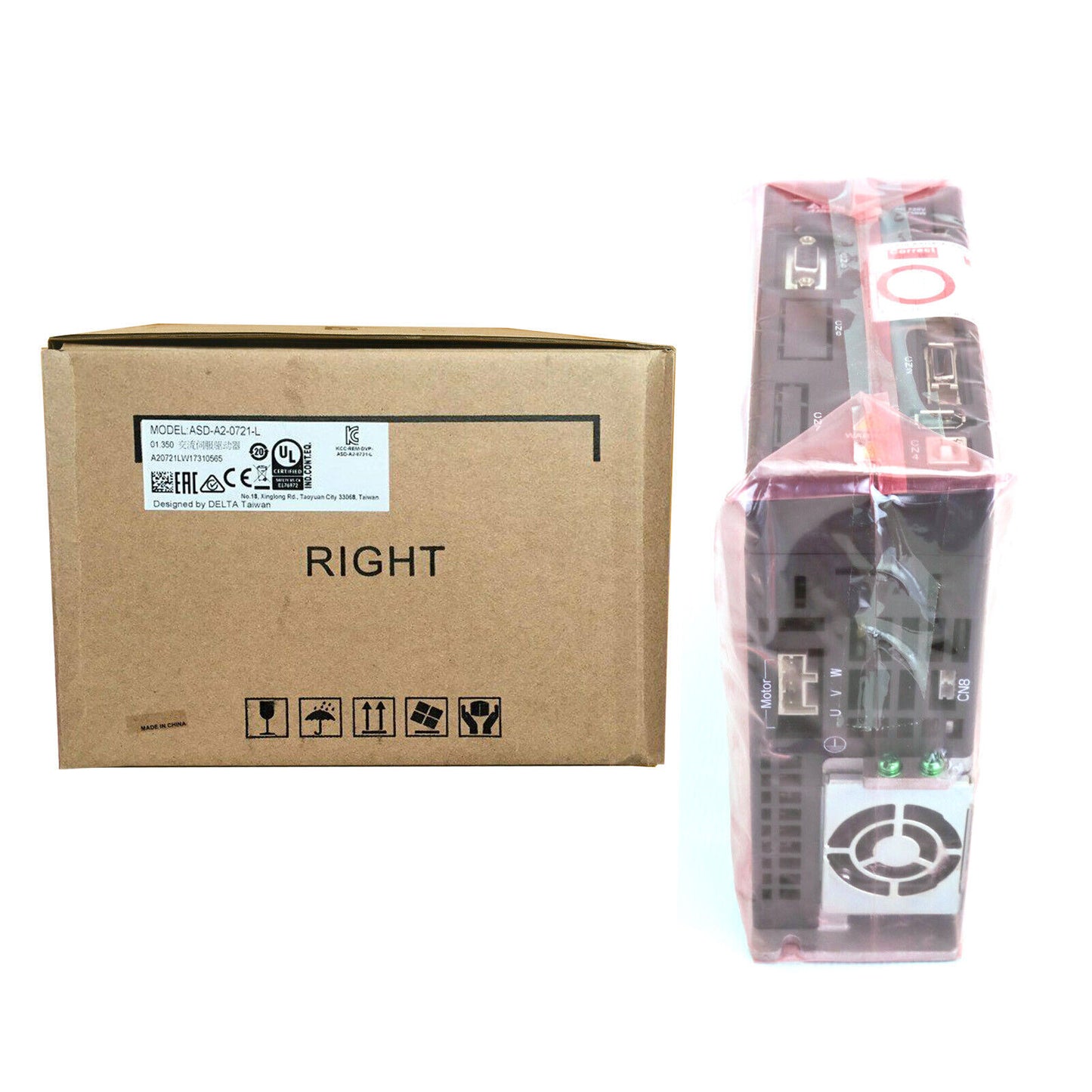 [New] In-Box Delta ASD-A2-0721-L Servo Drive – Professional Use - DELTA