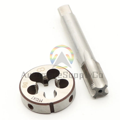 M15 X 1 Tap and Die Set Right Hand, M15X1 Machine Tap and Round Die