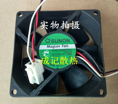 1pcs SUNON KDE1208PTV1 13.MS.AR.GN DC12V 1.8W cooling fan