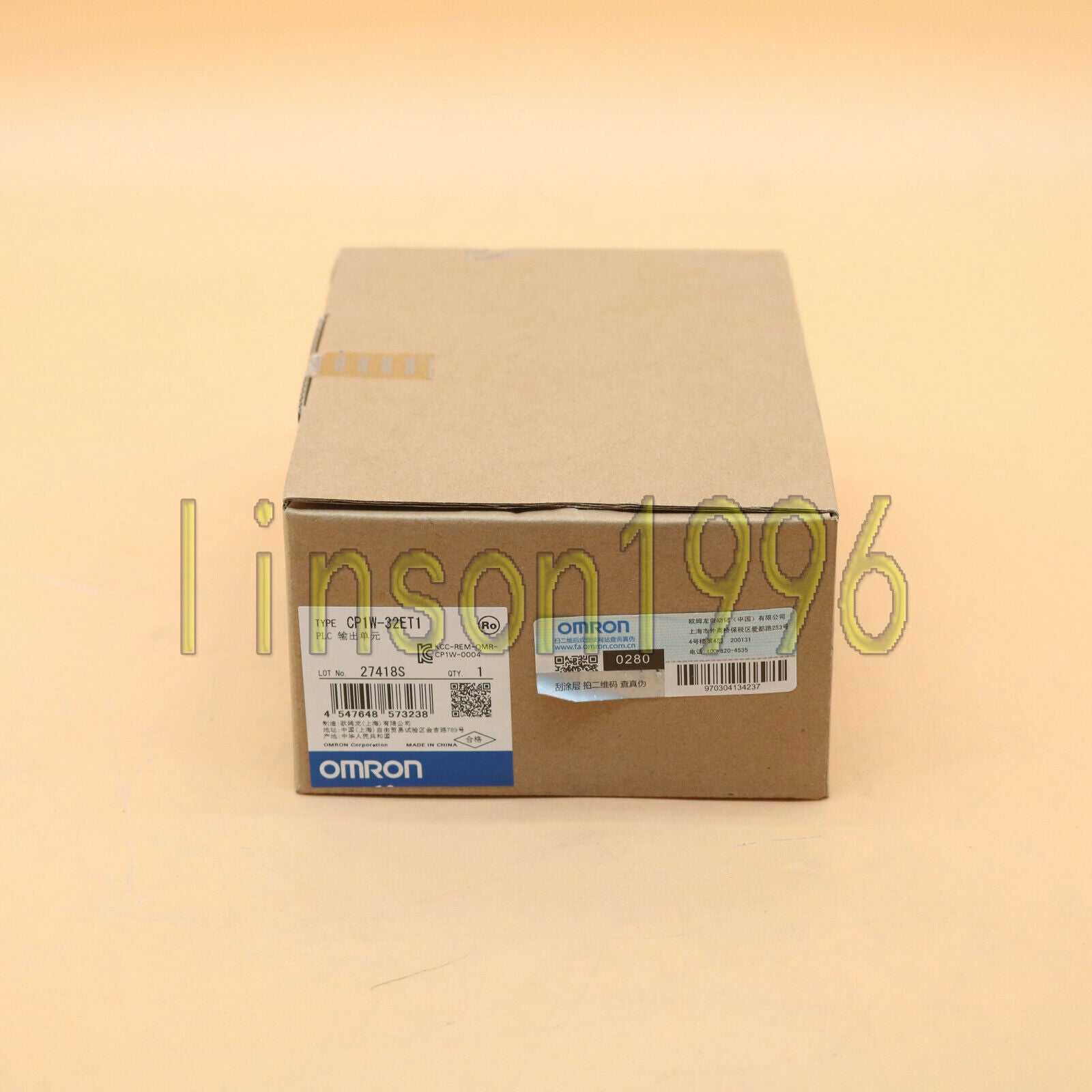 new ONE OMRON PLC extension module CP1W-32ET1 CP1W-32ET1 IN BOX FAST SHIP - KOEED