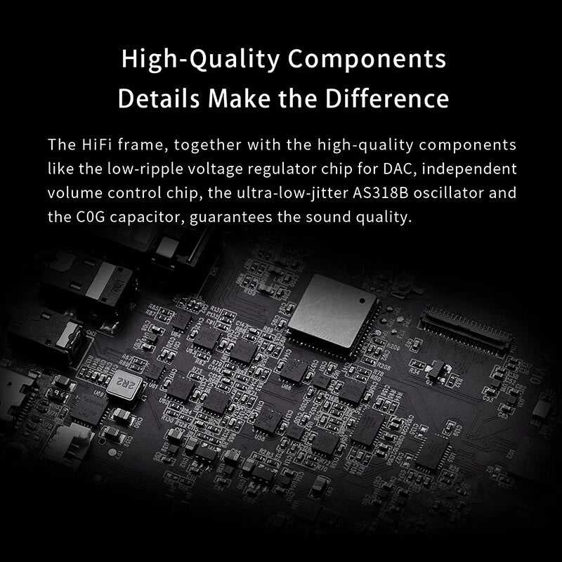 AUNE M1P HIFI MP3 Player High-Quality 32Bit 768kHz Balanced FPGA Clock DSD512#u