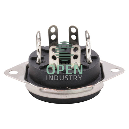 5PCS 8pin Bakelite Octal Valve Tube Socket For EL34 6V6 6L6 KT88 Chassis Mount M