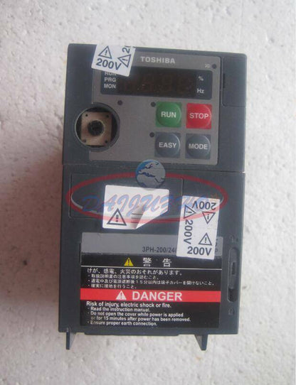 Used Inverter: Toshiba VF-S15 0.75KW 220V VFS15-2007PM Tested Good - TOSHIBA