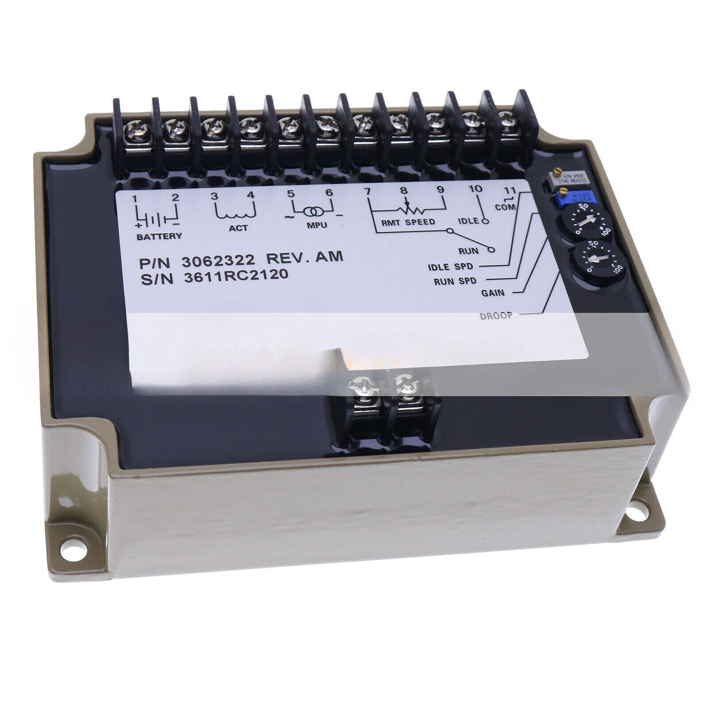 12-24V Speed Controller for Cummins Generator EFC3062322 - CUMMINS