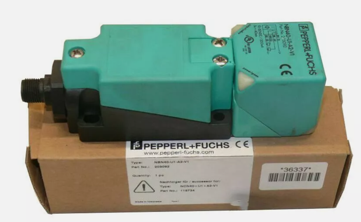 new Pepperl+Fuchs NBN40-U1-A2-V1 4-Wire DC Non Flush Inductive Proximity Sensor - PEPPERL+FUCHS