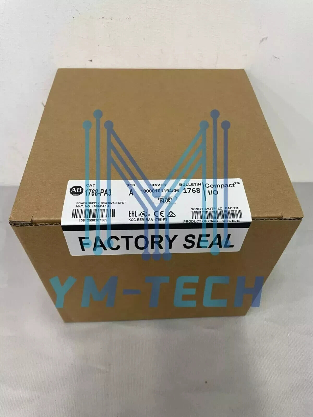 Allen Bradley AB Compactlogix Power Supply 1768PA3 - ALLEN BRADLEY