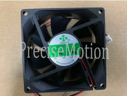 POWERYEAR FAN PY-8025H12S 12v 0.2A 8025 8CM 2 PIN
