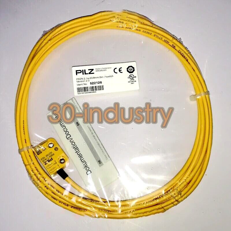 PILZ Safety Switch PSEN 2.1a-20/8mm/5m 522126 - 1PCS - koeed