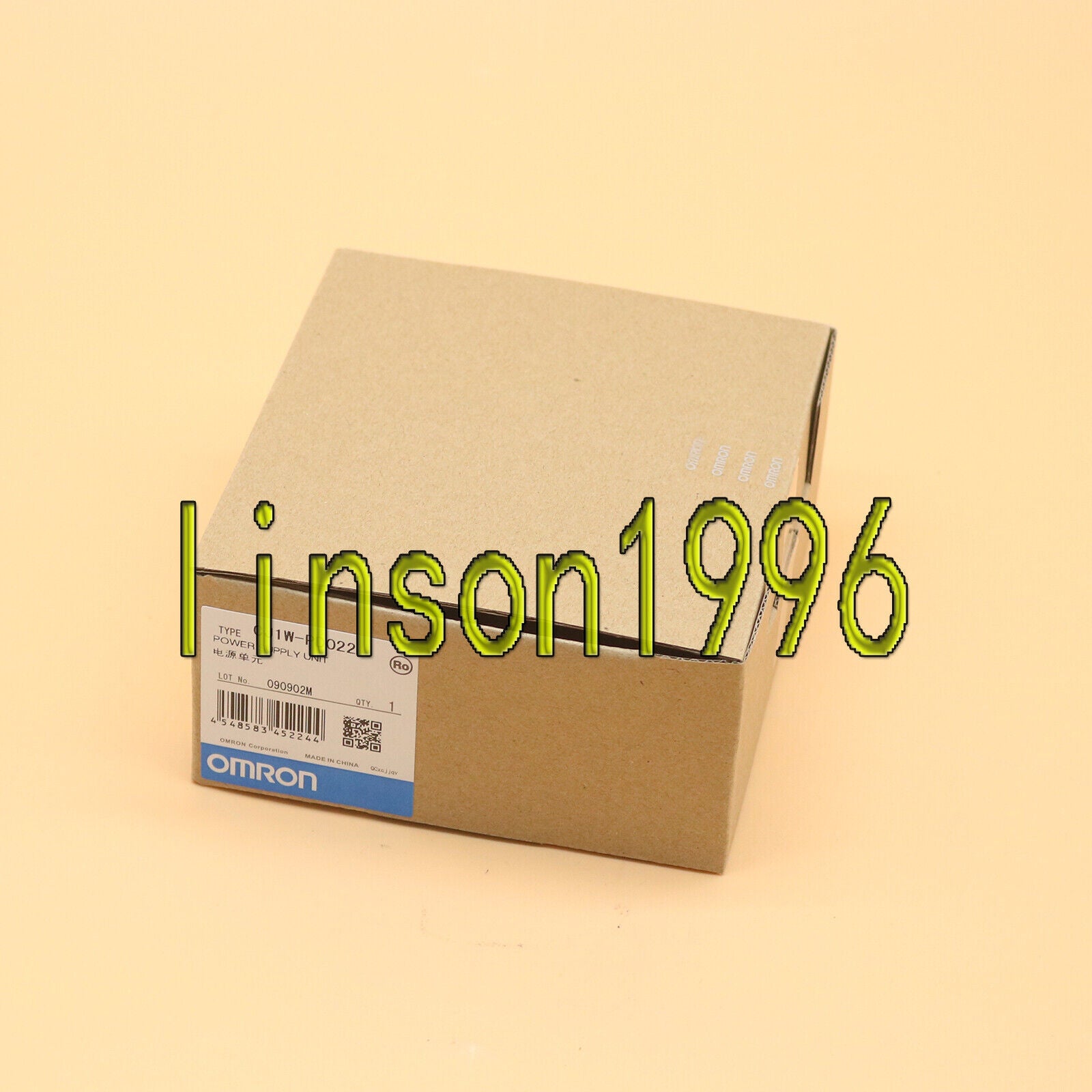 ONE OMRON CJ1W-PD022 Power Supply - OMRON
