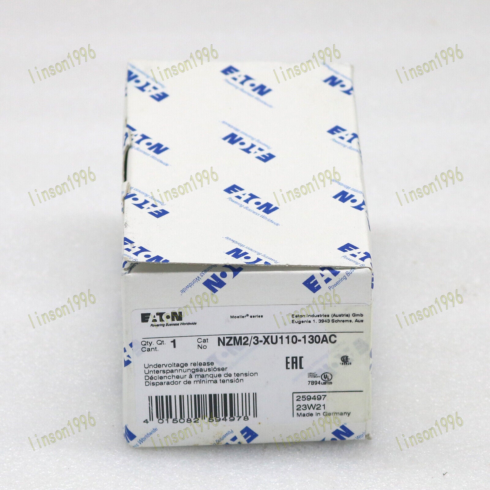 new 1PC  NZM2/3-XU110-130AC Eaton Moeller Spot Stocks Eaton