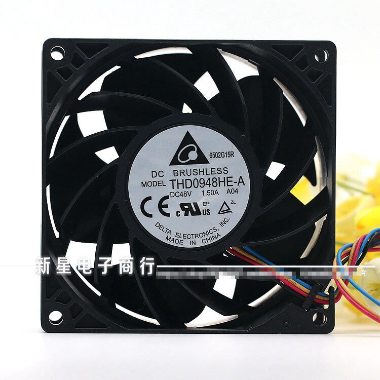 1pcs Delta THD0948HE-A 9238 DC48V 1.50A server violence fan