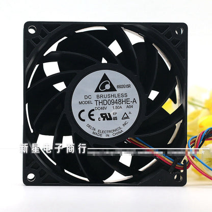 1pcs Delta THD0948HE-A 9238 DC48V 1.50A server violence fan