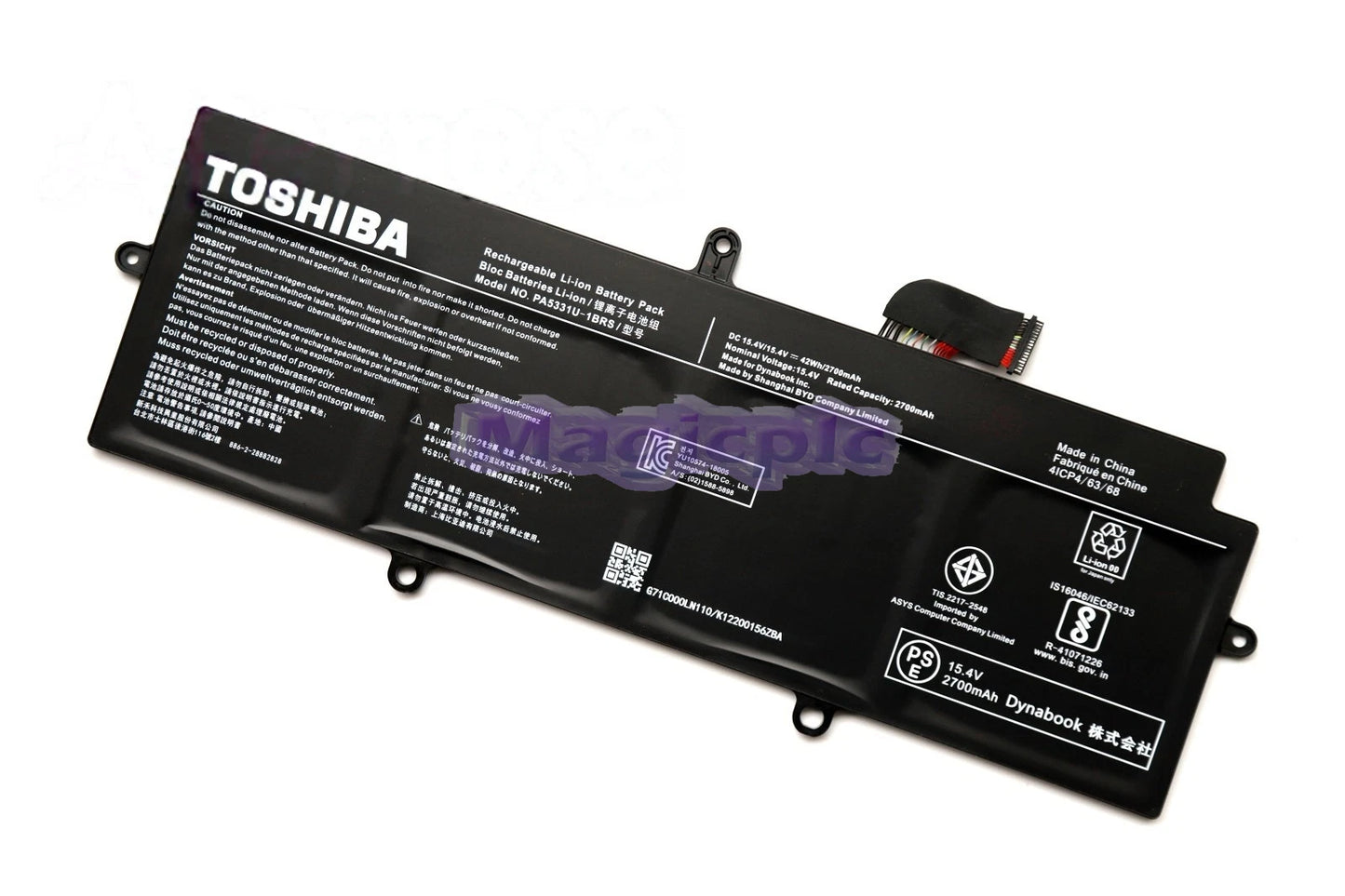 PA5331U-1BRS Battery For Dynabook Portege R30-E X30L-G Terca A30-G A40-E