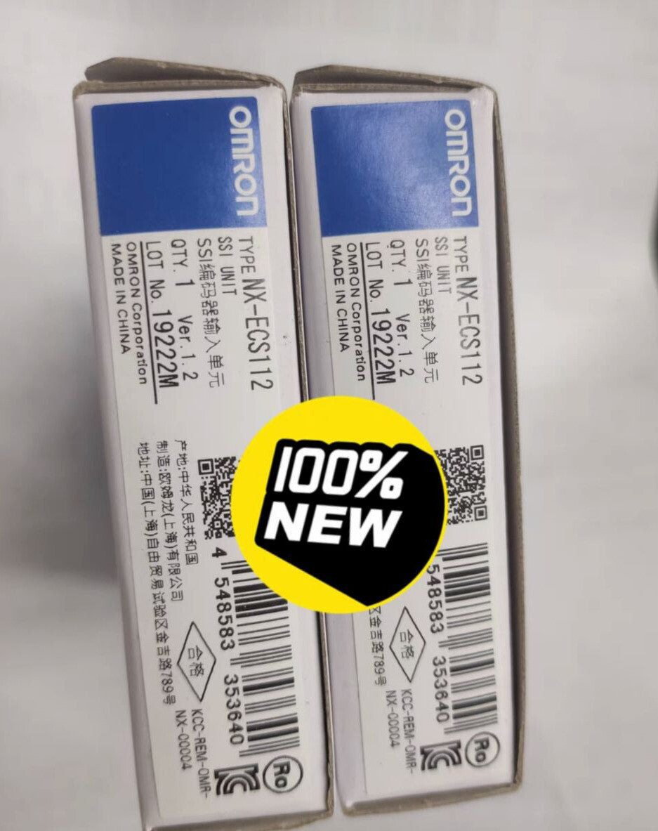 1PC Omron NX-ECS112 NXECS112 SSI Unit In Box