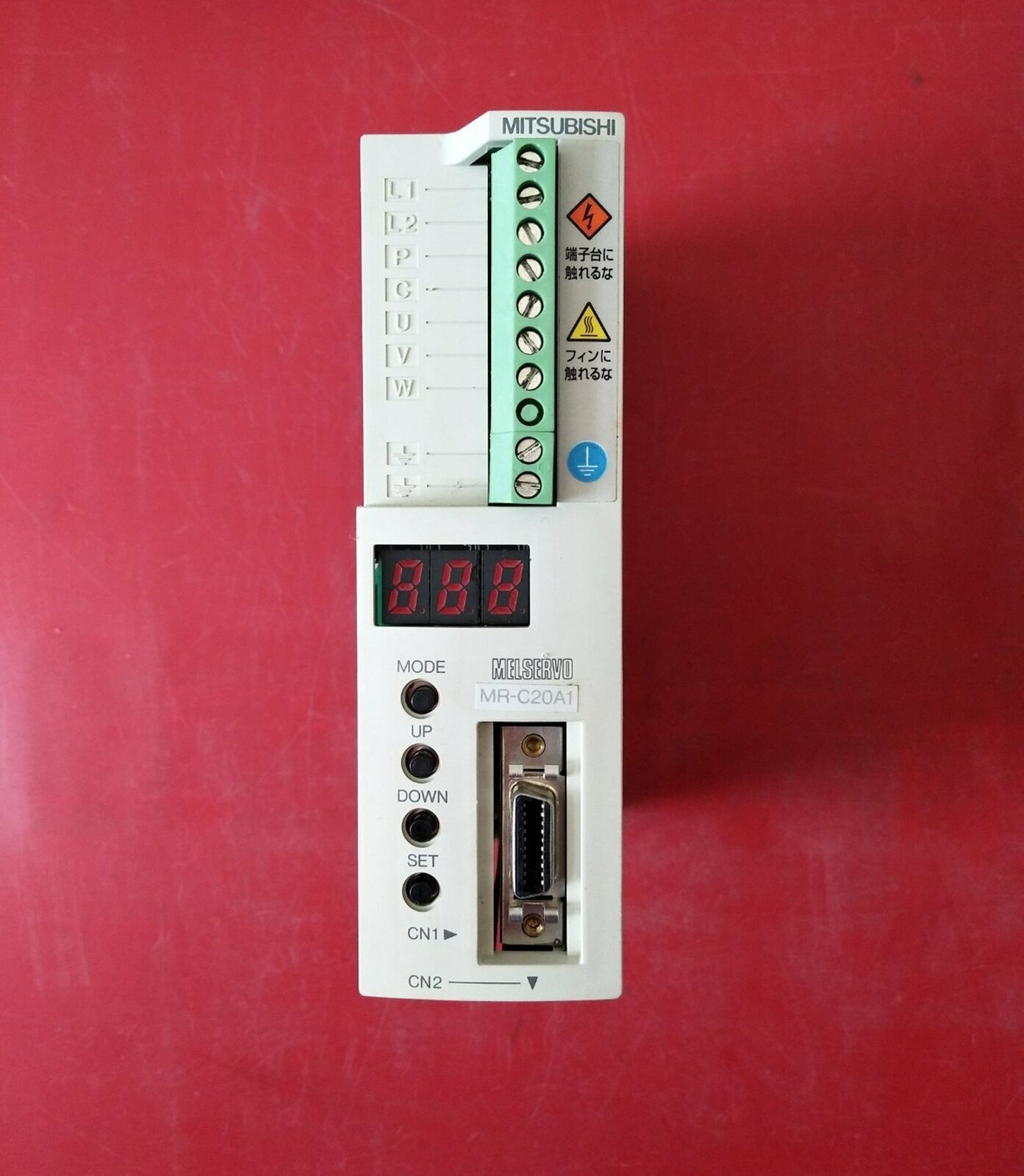 Mitsubishi MR-C20A1 used MR-C20A1 servo drive tested good condition - MITSUBISHI