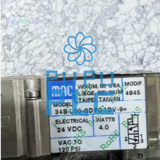 1Pcs 34B-L00-GDF0-1DV solenoid valve~