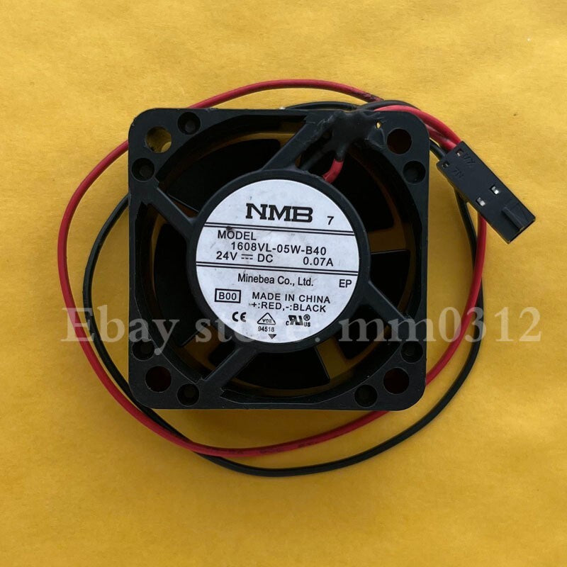 NMB 1608VL-05W-B40 24V 0.07A 4CM 4020 inverter cooling fan
