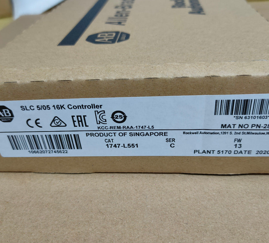 Allen-Bradley 1747-L551 SLC500 CPU Processor Module for PLC Applications - ALLEN-BRADLEY