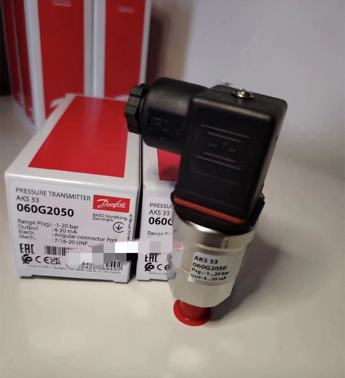 Danfoss AKS33 060G2050 Pressure Transmitter - DANFOSS