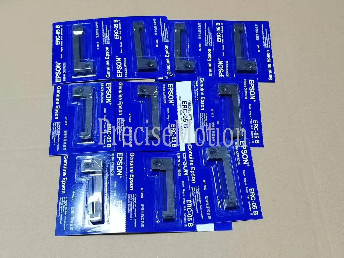10pcs For Epson ERC 05 B Ribbon Cartridge For M-150II Dot Matrix Printer