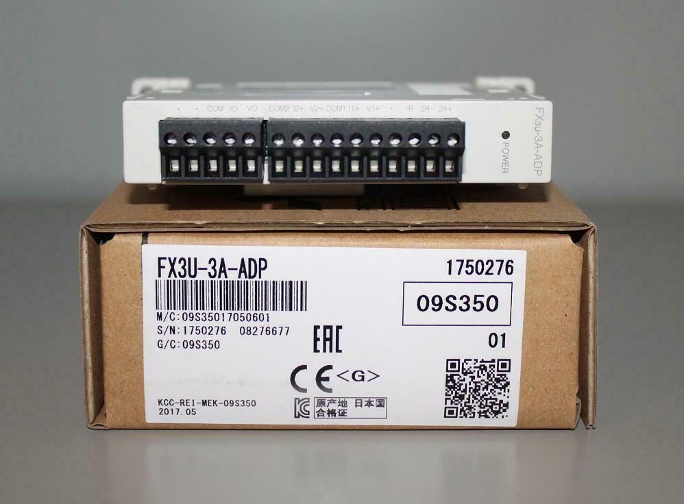 Mitsubishi FX3U-3A-ADP PLC Module 1-Year - MITSUBISHI
