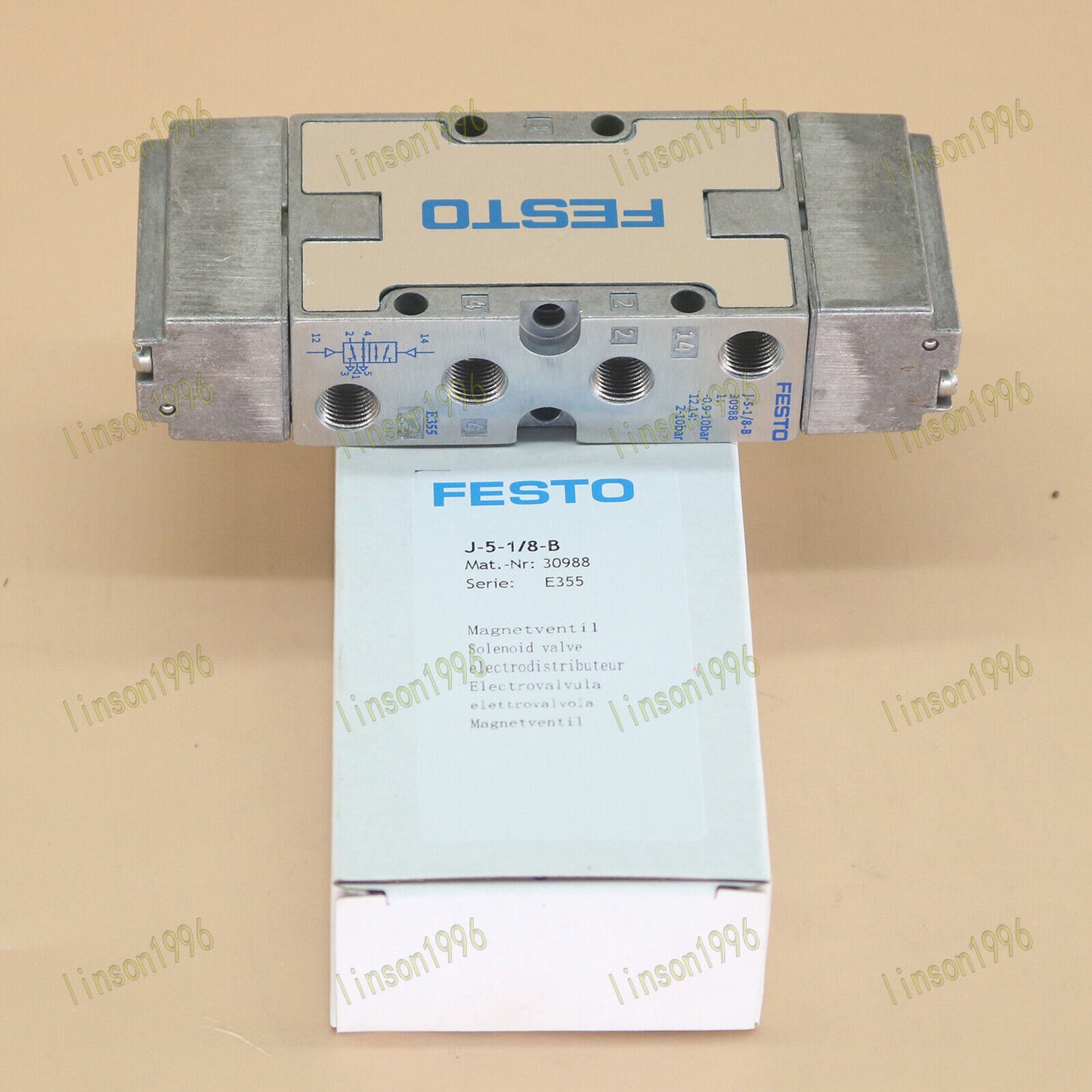 1pc FESTO J-5-1/8-B Air Control Valve SHIP - FESTO