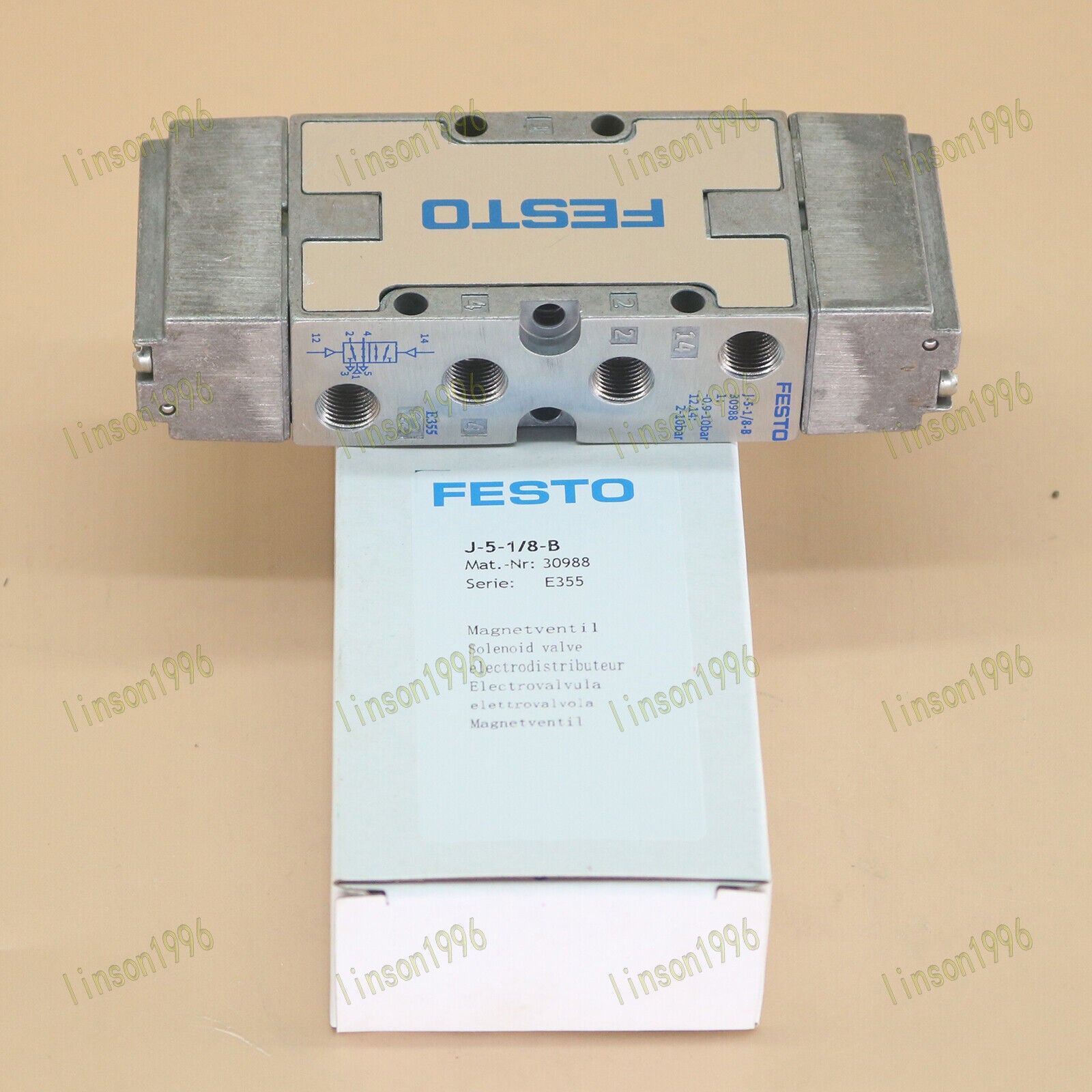 1pc FESTO J-5-1/8-B Air Control Valve SHIP - FESTO