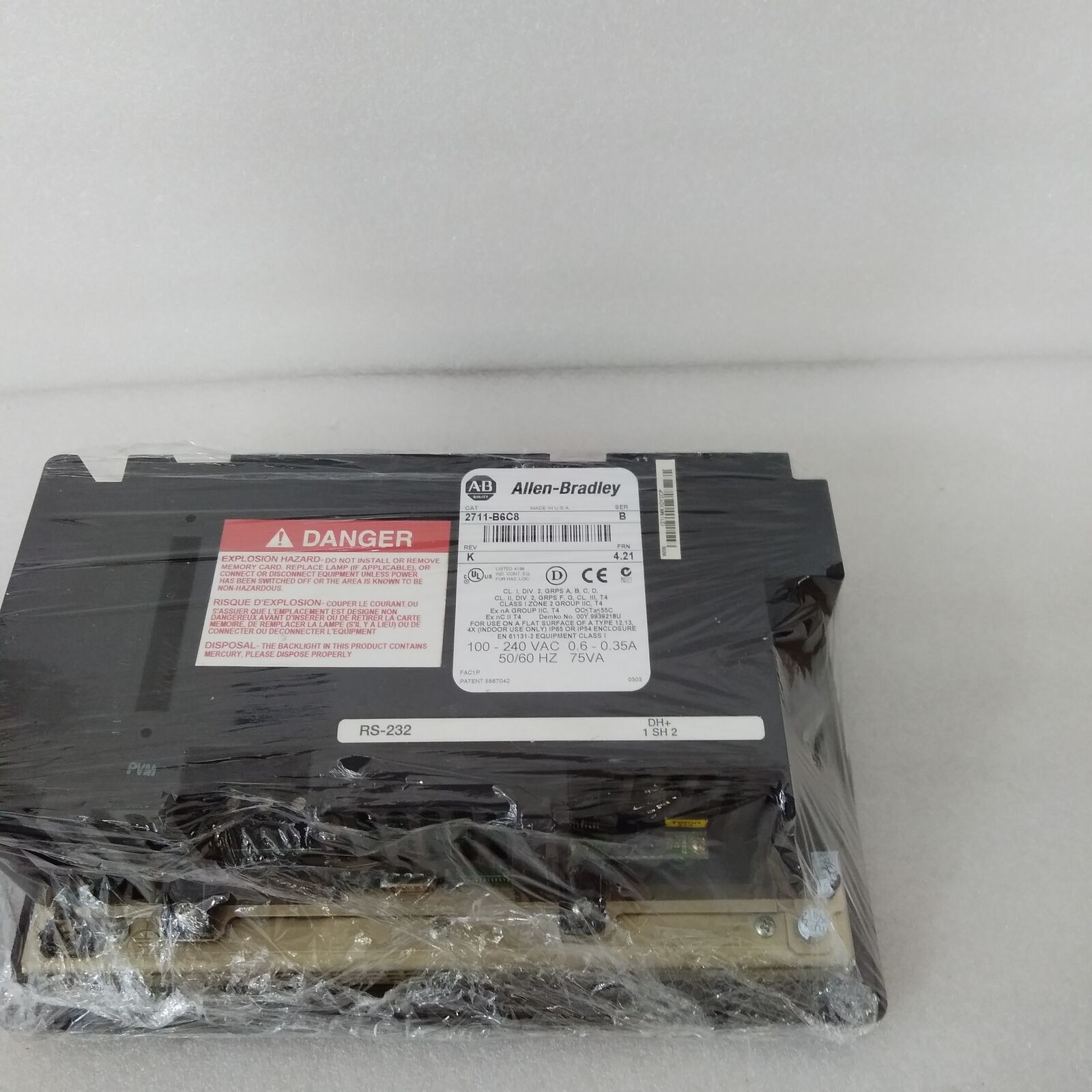 Used refurbished Sent Within 24 Hours PLC 2711-B6c8 - SENT WITHIN 24 HOURS PLC