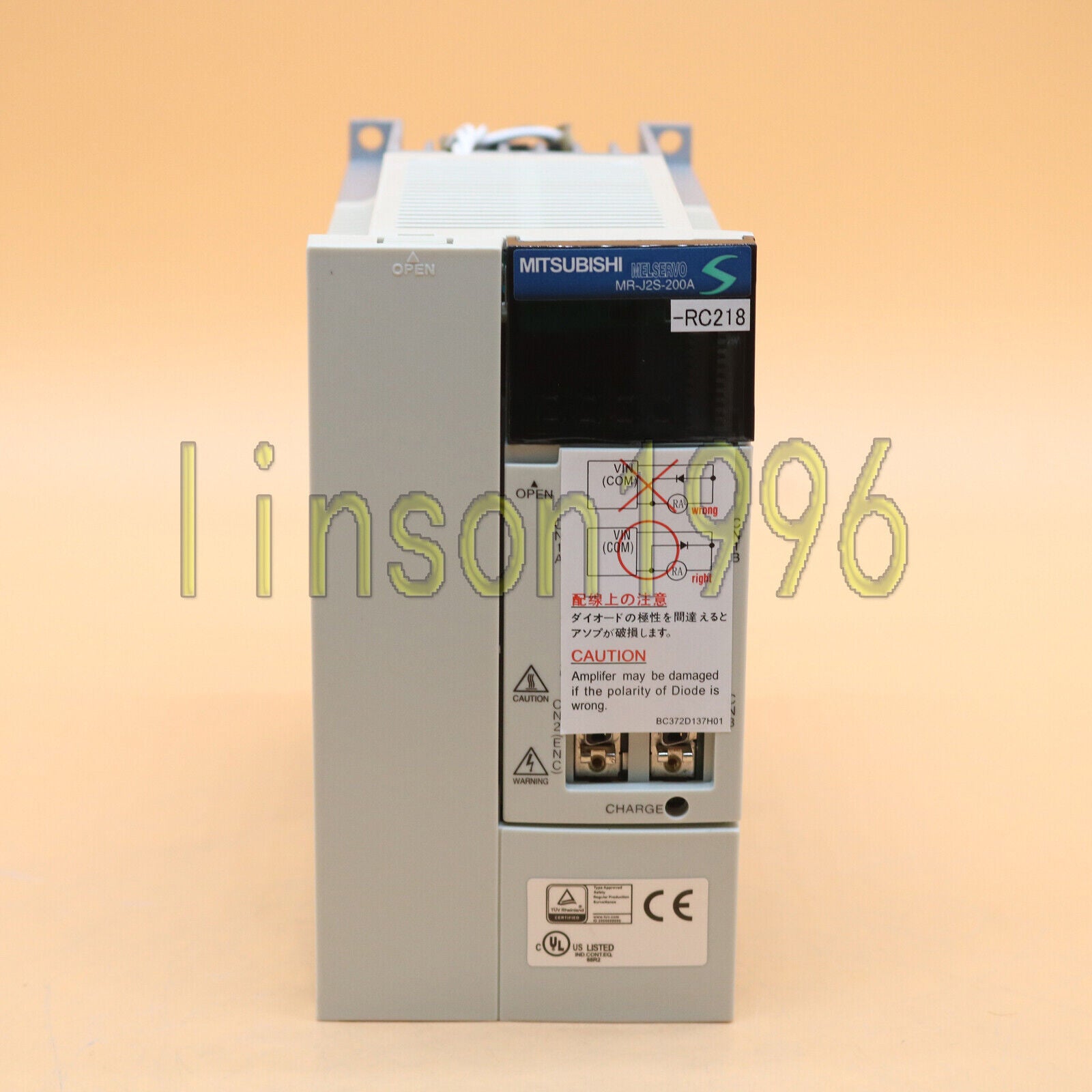 1PC Mitsubishi MR-J2S-200A-RC218 AC Servo Drive: Compact & Durable - MITSUBISHI