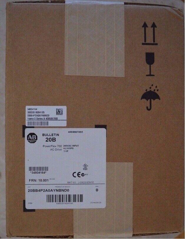 Allen-Bradley PowerFlex 700 1HP 240 VAC Sealed New - ALLEN-BRADLEY