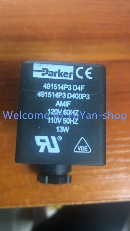 new 1pc Parker 491514p3 d4f 110V 13W high frequency solenoid valve coil DF - PARKER