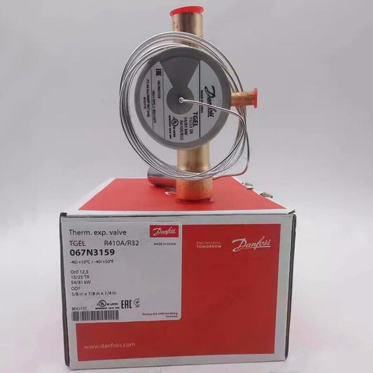 1PC  Danfoss 067N3159 TGE R410A/R32 Thermal Expansion Valve Fast Shipping