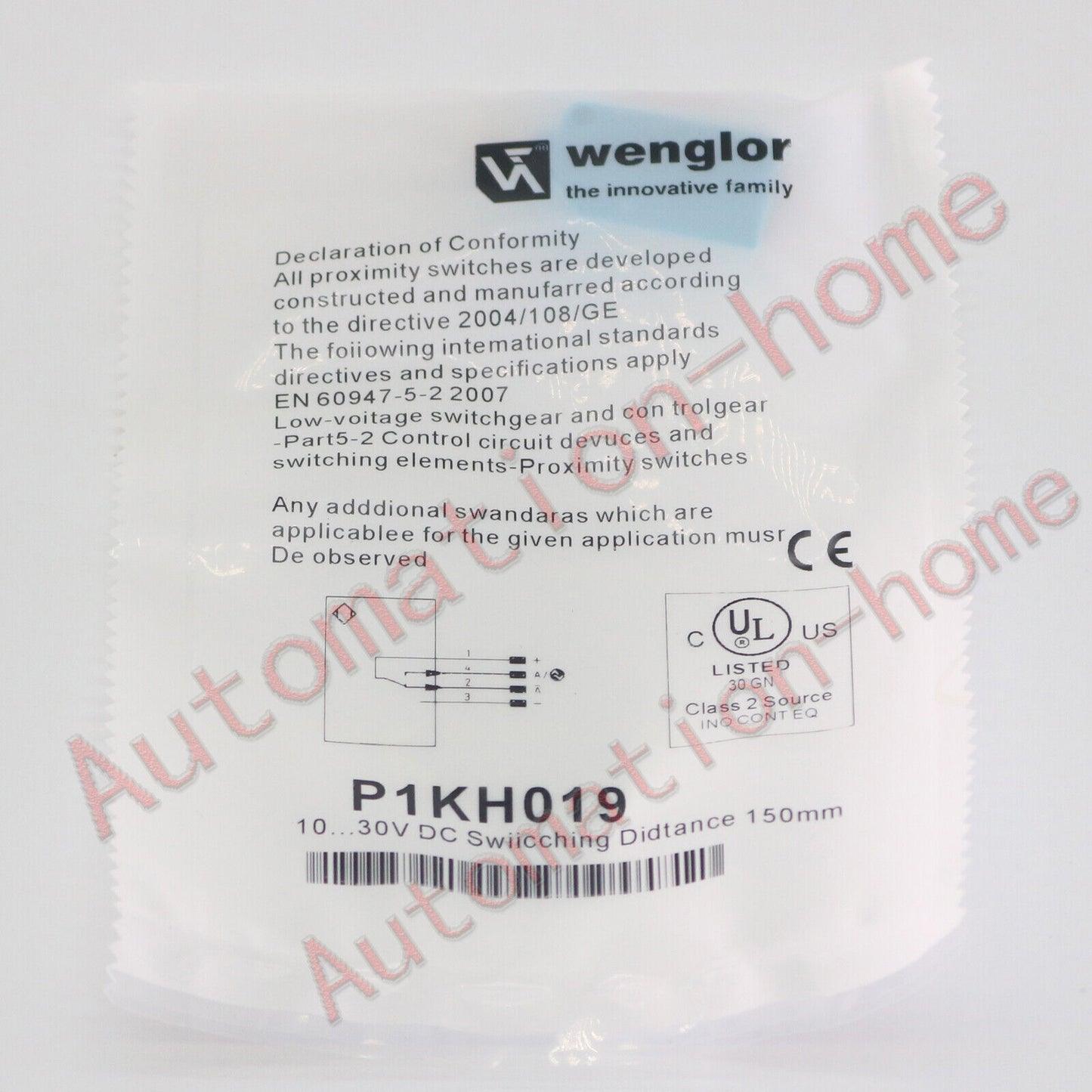 1PCS  For WENGLOR Laser Ranging Sensor P1KH019 Free Shipping#QW