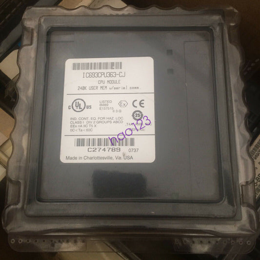 1-PC GE Fanuc IC693CPU363-CJ Module in Box - GE FANUC