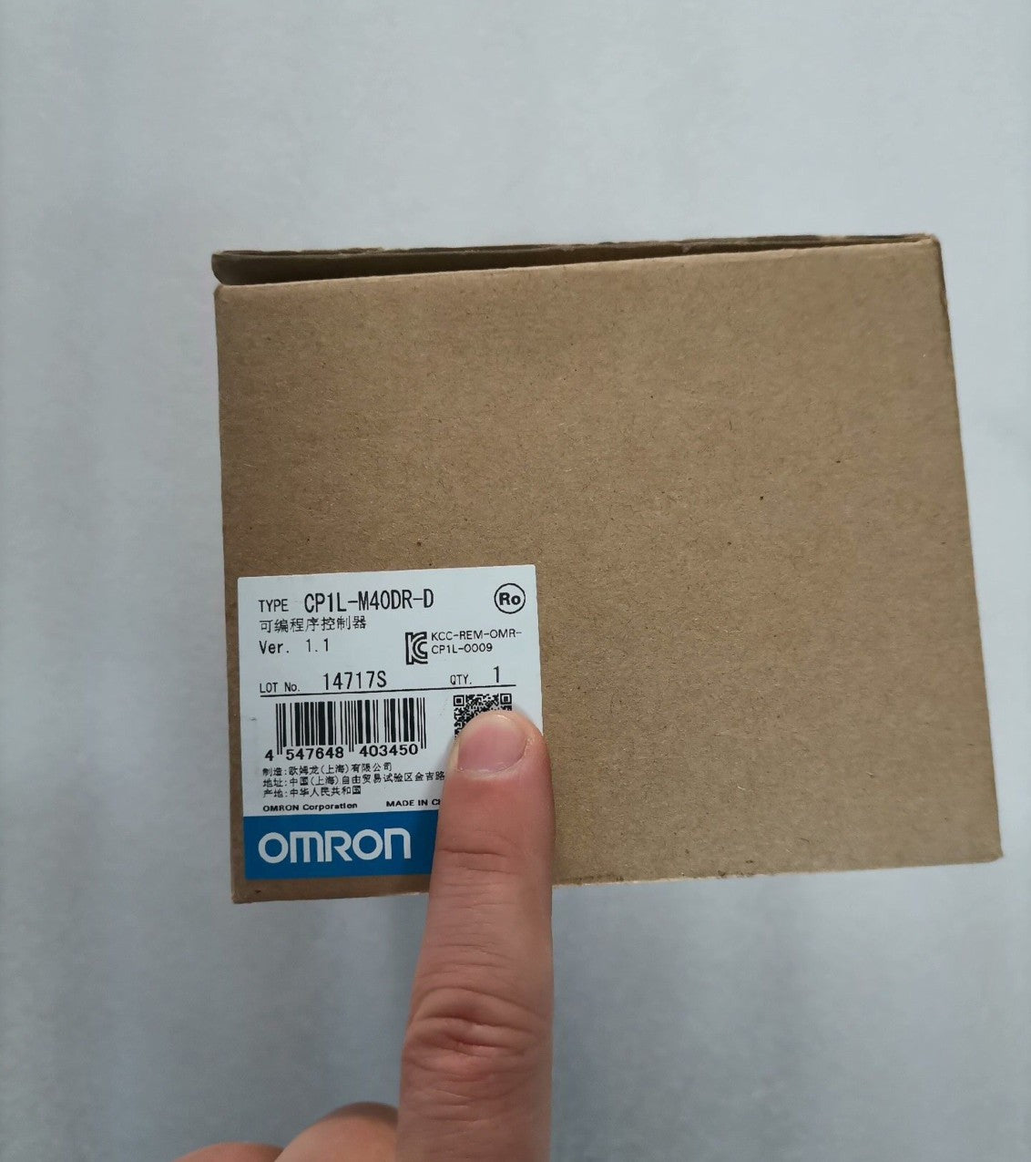 1PCS Omron CP1L-M40DR-D CP1LM40DRD Programmable Controller