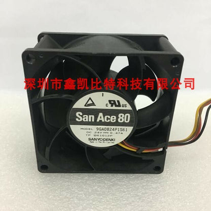 Sanyo 9GA0824P1S61 24V 0.47A 8CM 4-wire cooling fan