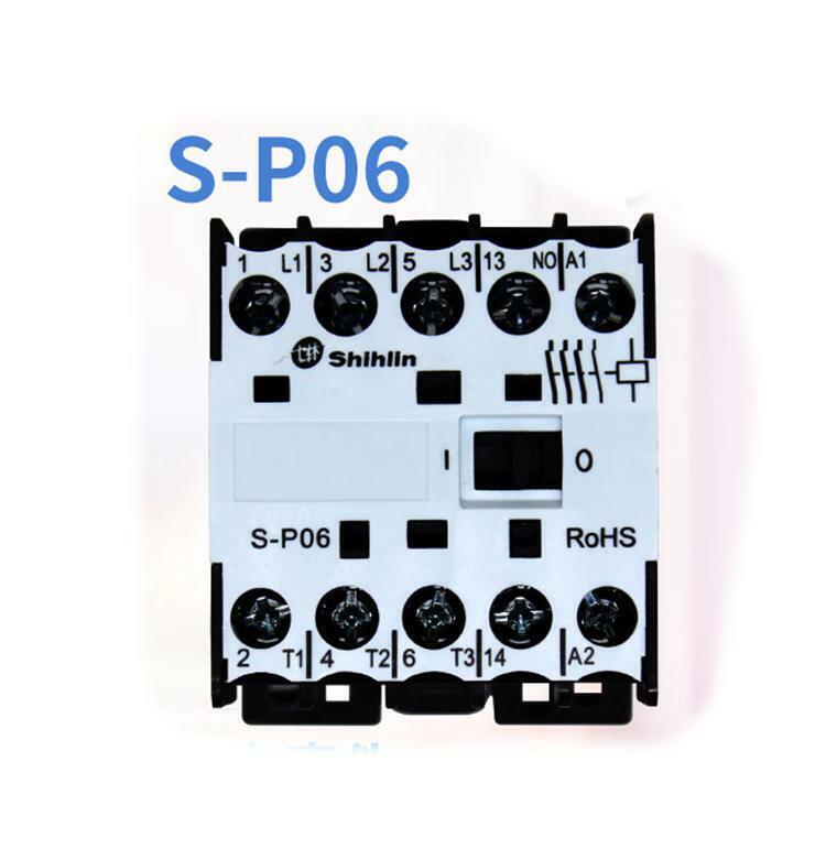 new 1PCS  For Shihlin AC Contactor S-P06 6A 110V 1a Elevator Applicable