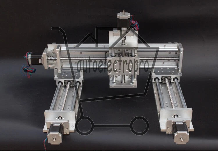 100-1000mm Linear Rail Sliding Table Cross Slide Module SBR Guide Rail SFU1605