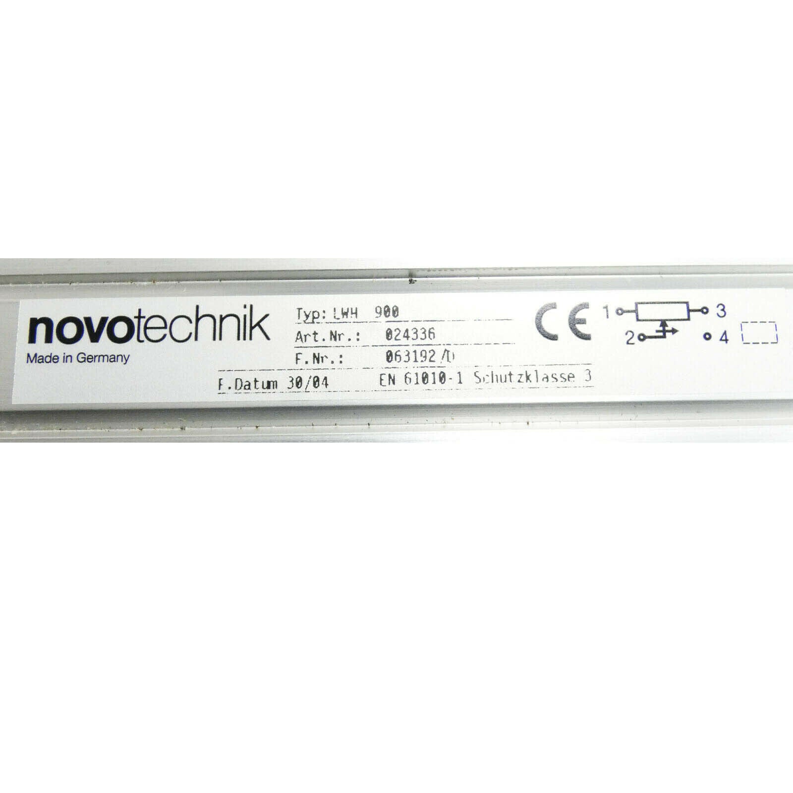 new Novotechnik Position Transducer LWH900 LWH 900 Potentiometric up to 900 mm IP55 Novotechnik