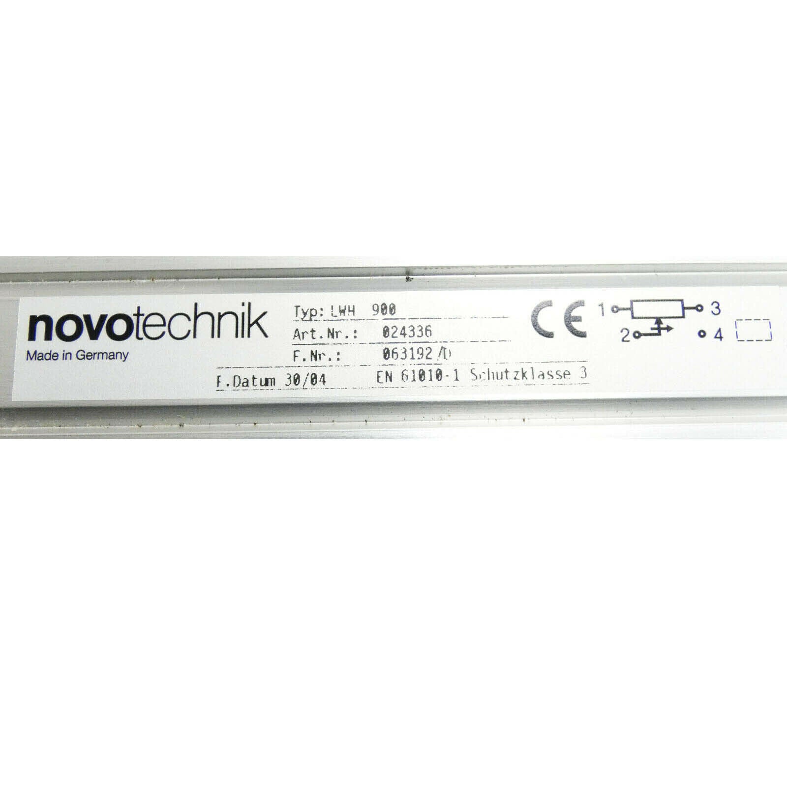 Novotechnik LWH900 Position Transducer Potentiometric 900mm IP55 - NOVOTECHNIK