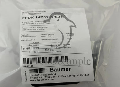 BAUMER FHDK-14P5101-S35A Photoelectric Sensor #te