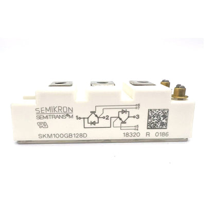 SEMIKRON SKM100GB128D Dual Soft Punch Through IGBT AC Inverter Drive - SEMIKRON
