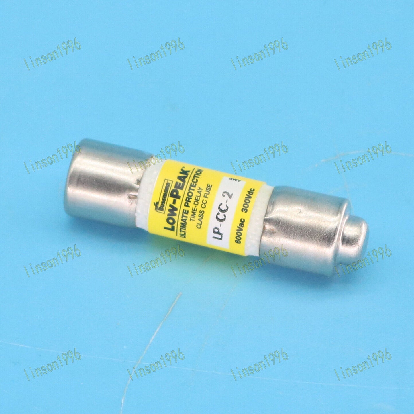 10 Piece Bussmann LPCC2 2A 600V Time Delay Fuse - BUSSMANN