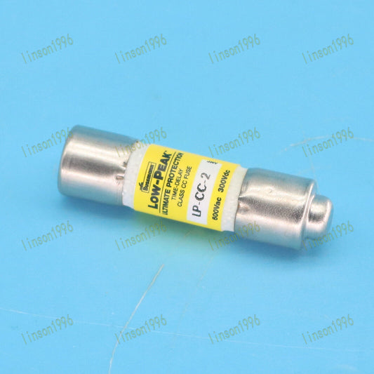 10 Piece Bussmann LPCC2 2A 600V Time Delay Fuse - BUSSMANN