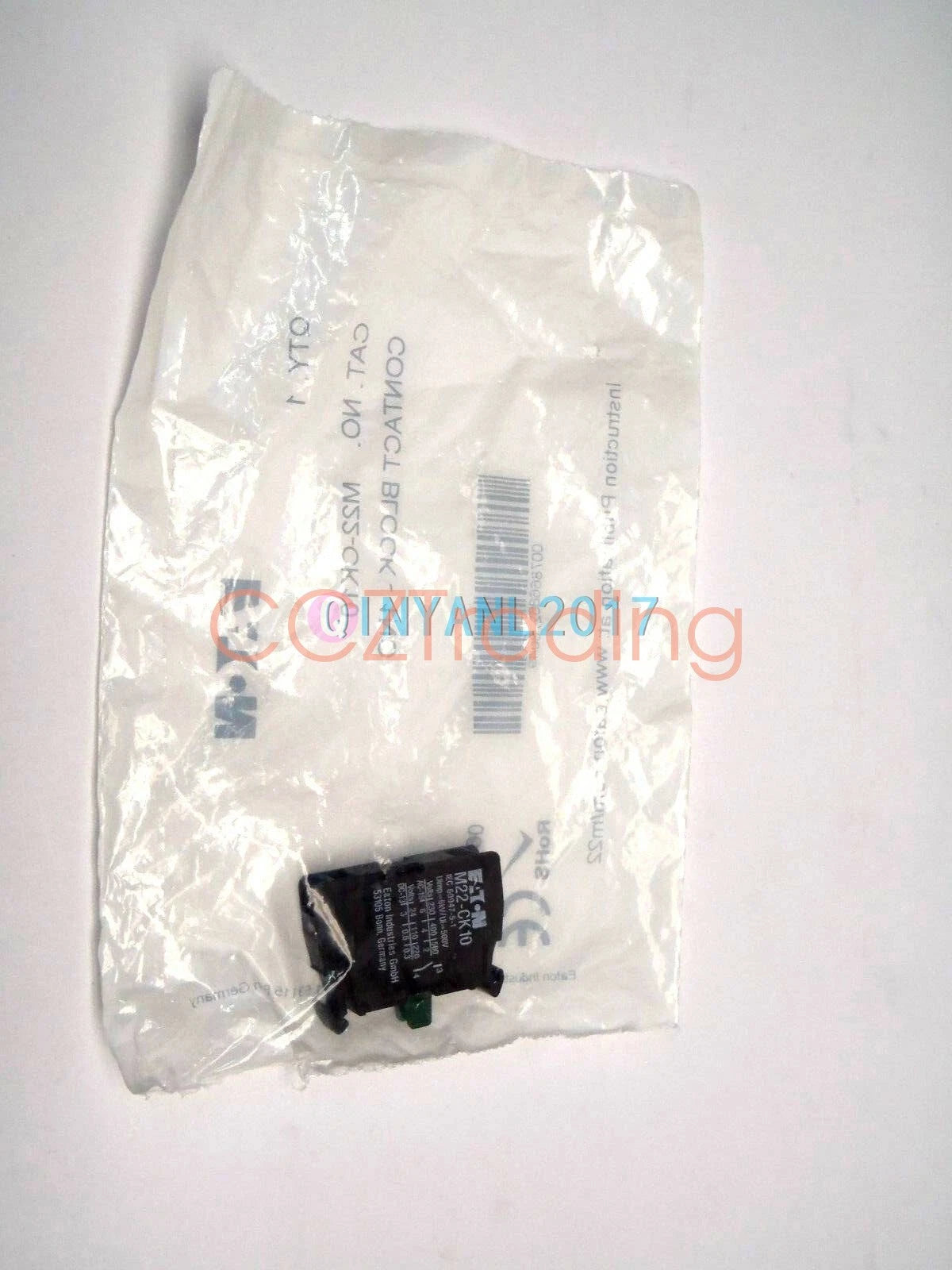 1PC Eaton M22-CK10 M22CK10 Normally Open Switch Contact