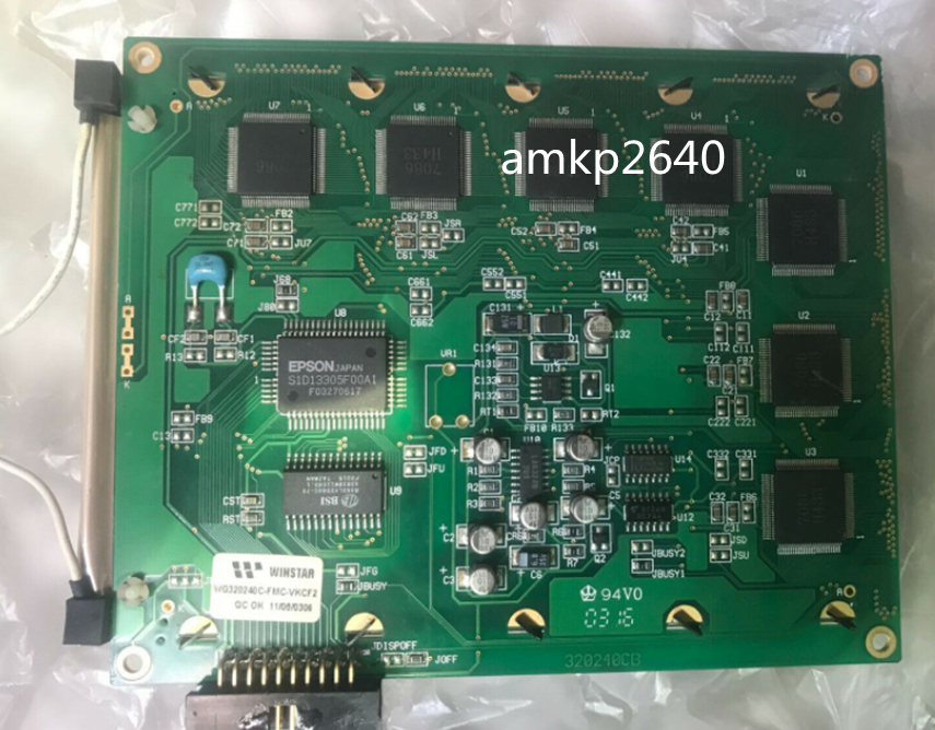 used 1pcs For FOR WG320240C-FMC-VKCF2 LED DISPLAY PANEL - KOEED